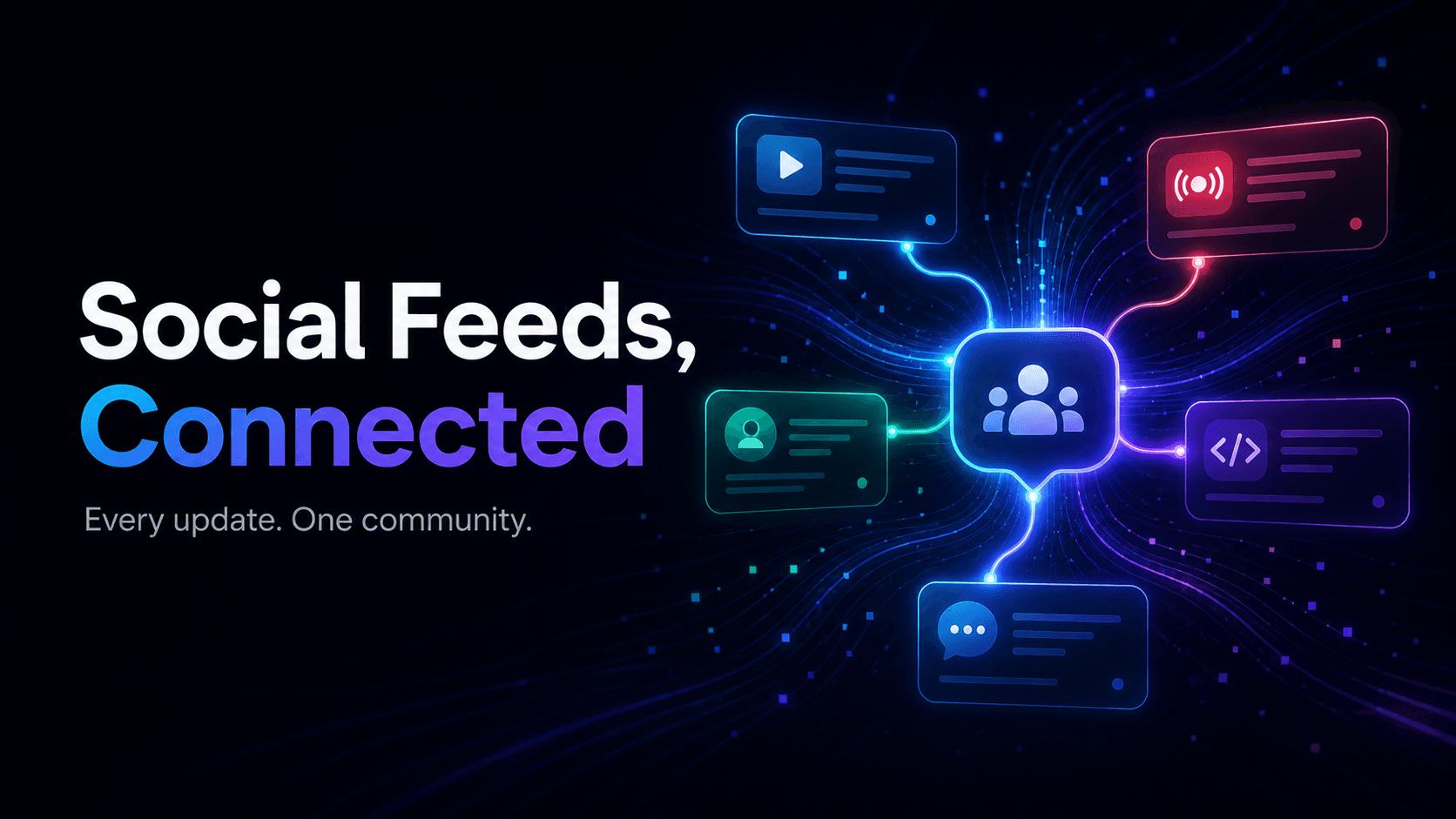 How Social Feeds Keep Your Discord Community Connected poster